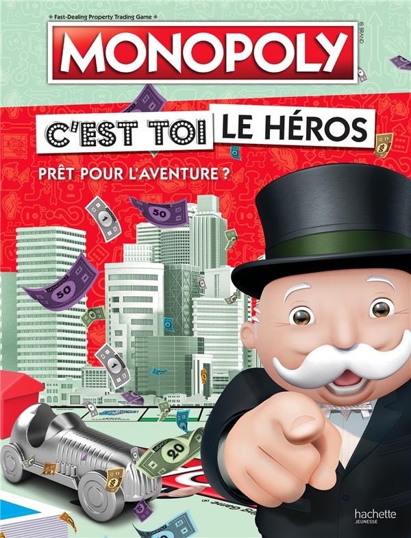 Hasbro gaming ; Monopoly ; c'est toi le héros