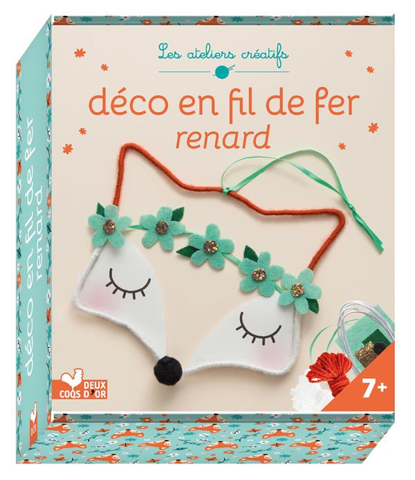Déco en fil de fer ; renard