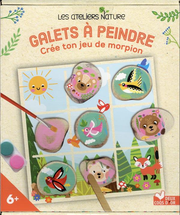 Galets à peindre : crée ton jeu de morpion