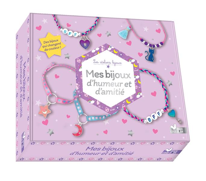 Mes bijoux d'humeur et d'amitié : coffret avec accessoires