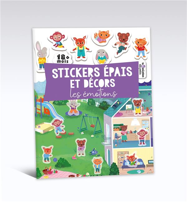 Stickers épais et décors : Les émotions