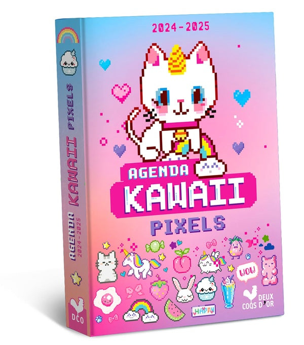Agenda kawaii pixels (édition 2024/2025)