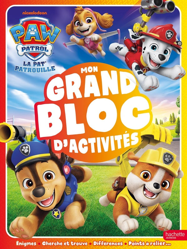 La Pat'Patrouille : Mon grand bloc d'activités