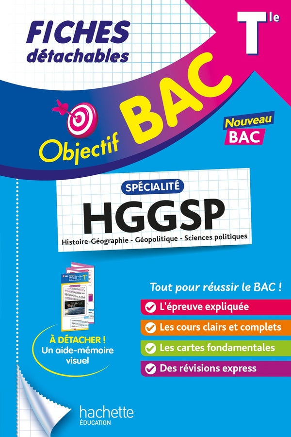 Objectif bac : Spécialité HGGSP ; Terminale ; Fiches détachables