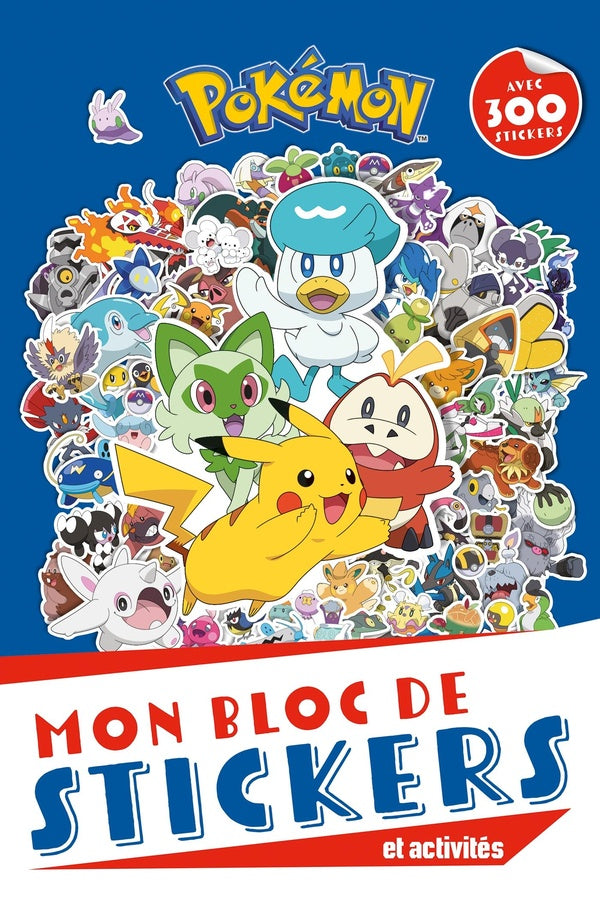 Pokémon : Mon bloc de stickers et activités : Paldea