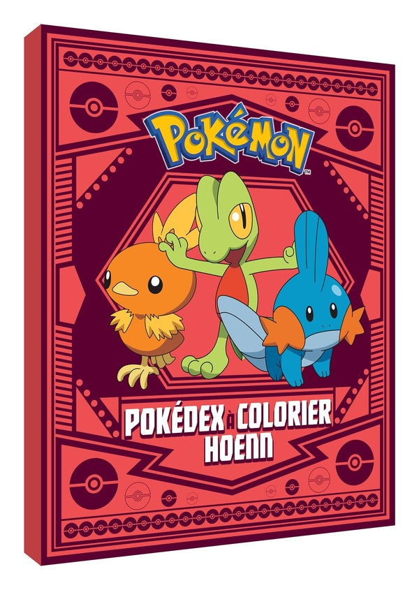 Pokémon : Pokédex à colorier Hoenn
