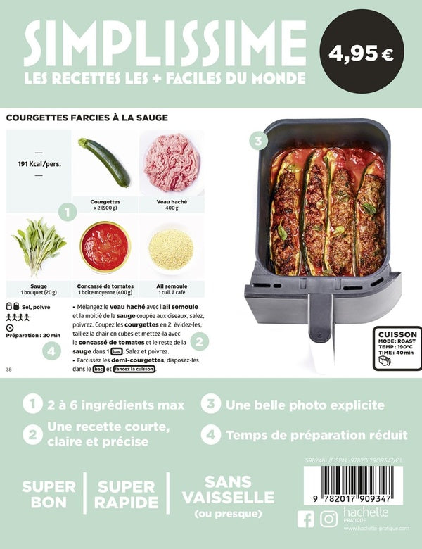 Simplissime : Air Fryer Ninja : Recettes light