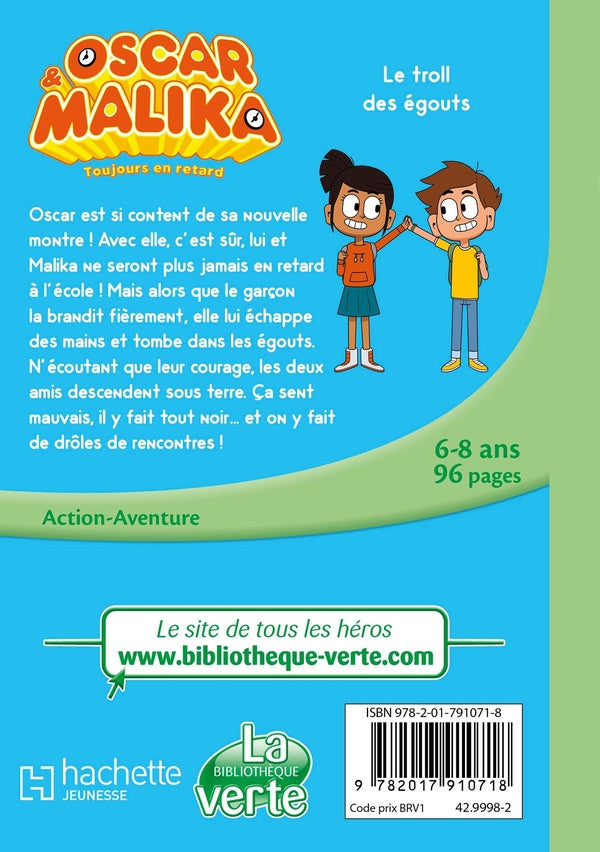 Oscar et Malika Tome 1 : Le troll des égouts
