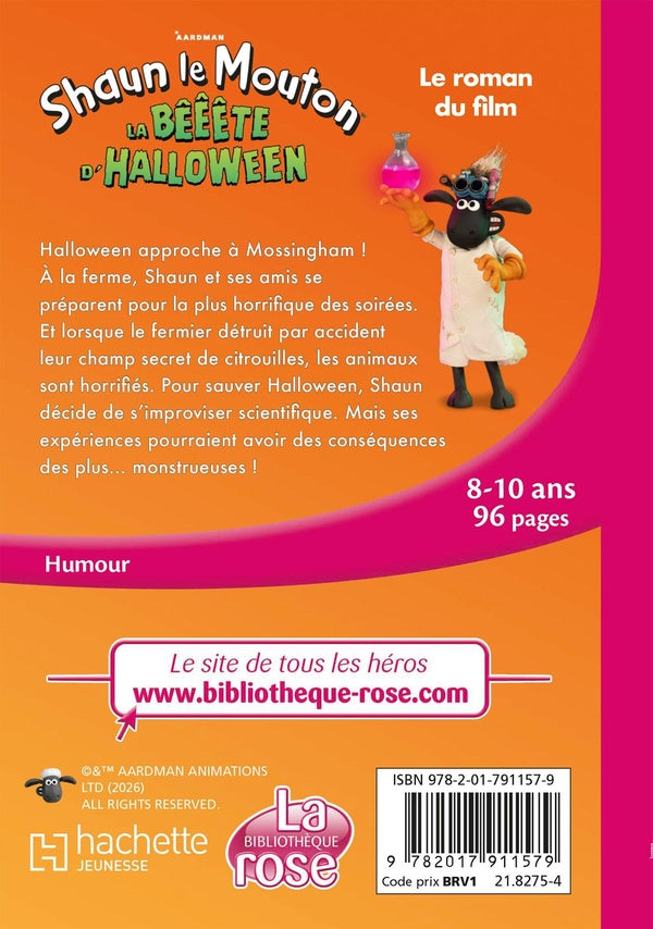 Shaun le mouton : La bêêête d'Halloween : Le roman du film