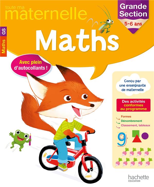 Toute ma maternelle : maths ; grande section