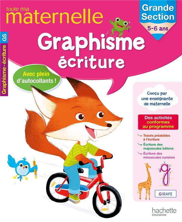 Toute ma maternelle : graphisme ; écriture ; grande section