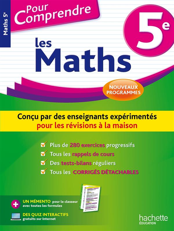 Pour comprendre les maths : 5e
