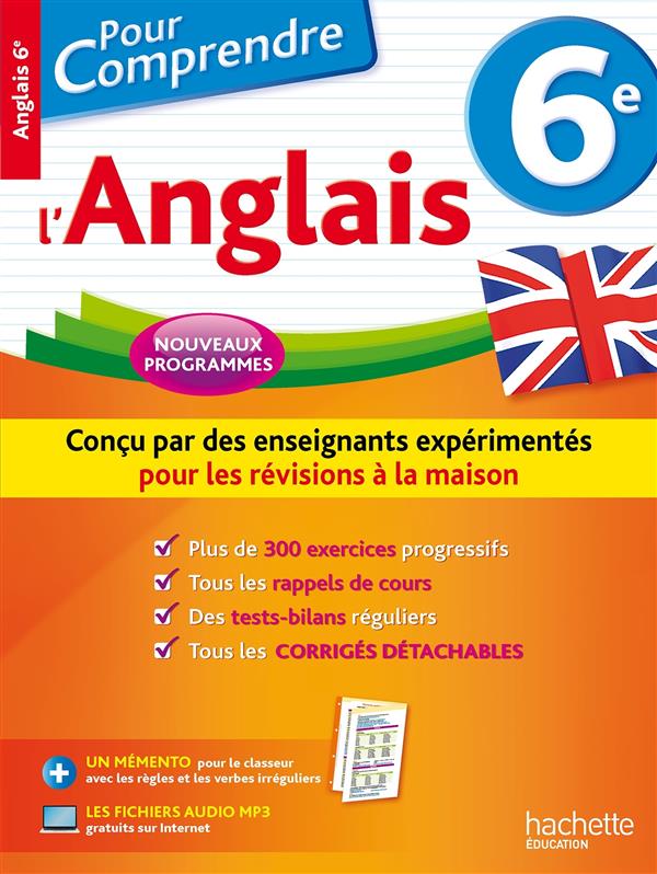 Pour comprendre l'anglais : 6e