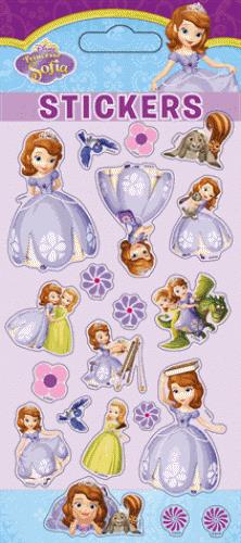 Princesse Sofia : sticker sheets glitter