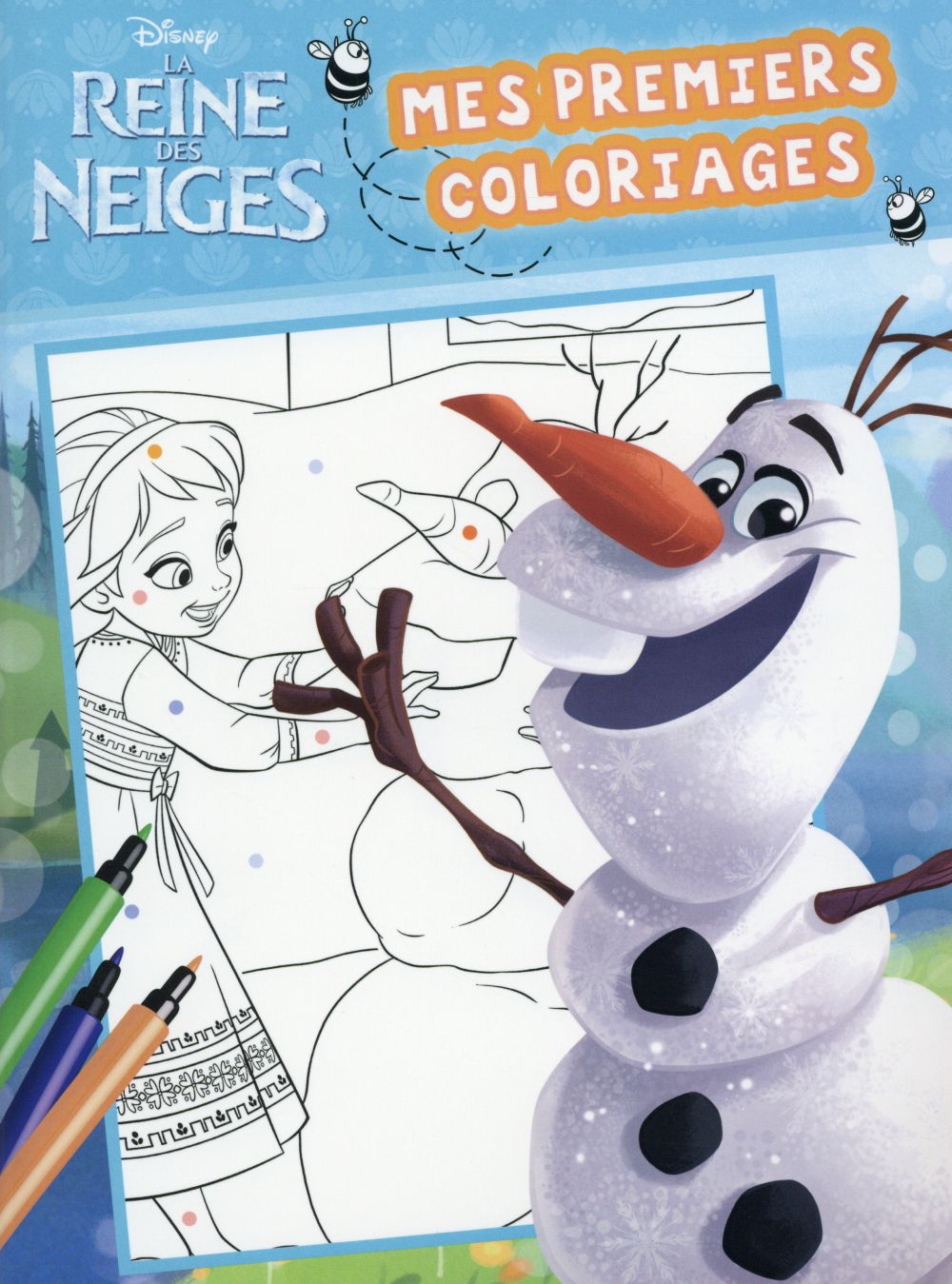 La Reine des Neiges : Olaf ; mes premiers coloriages