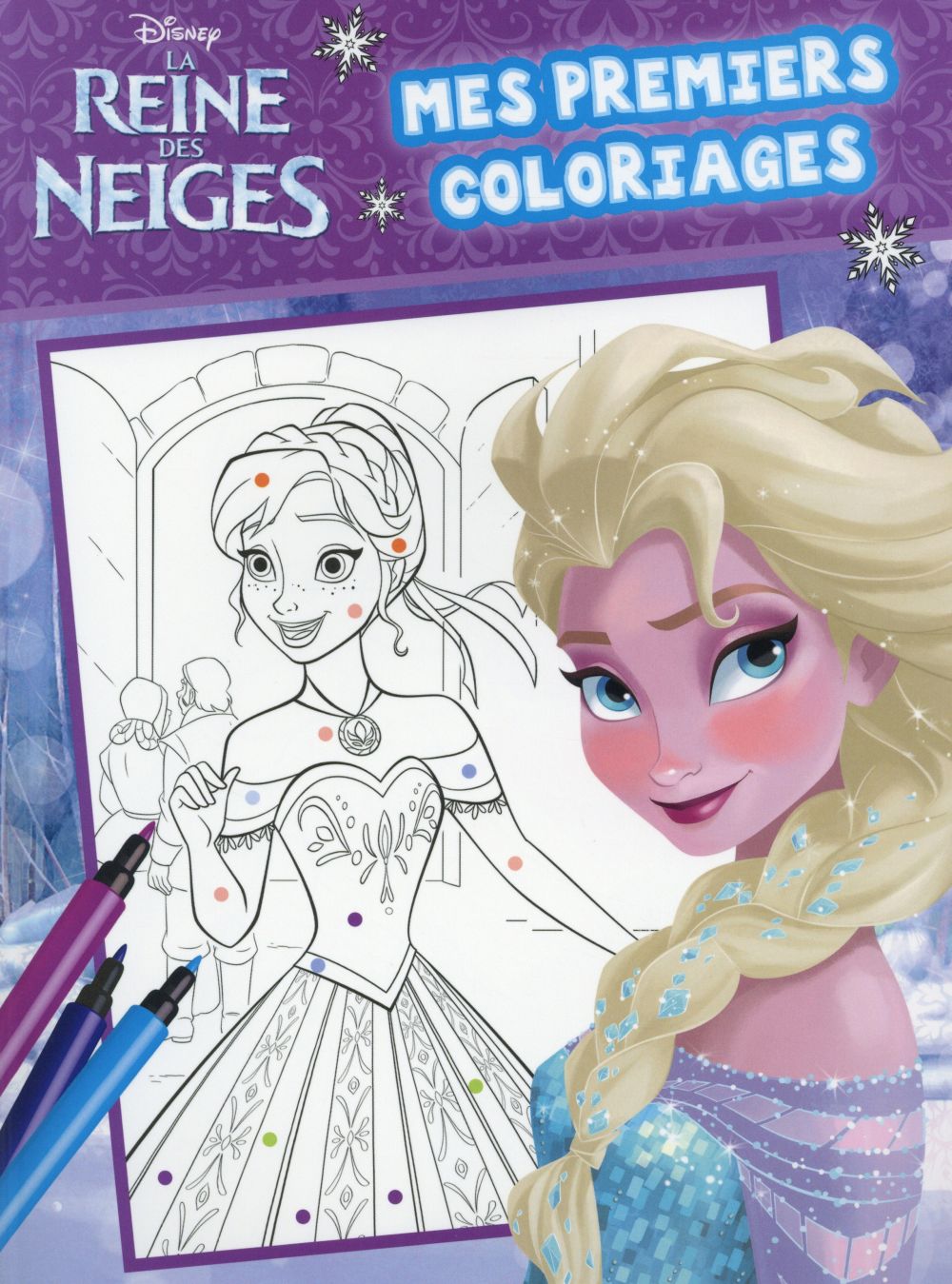 La Reine des Neiges : mes premiers coloriages
