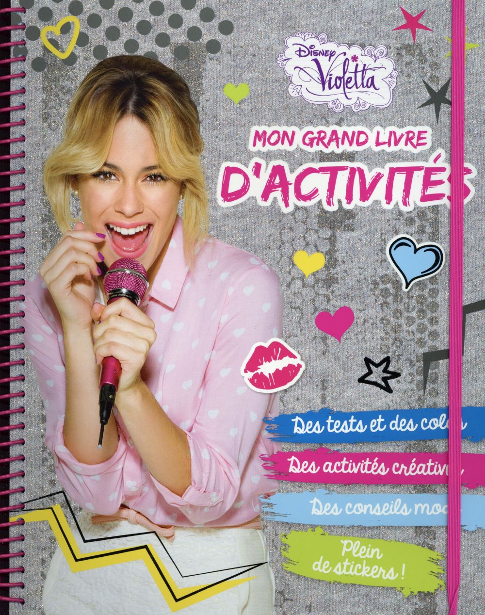 Violetta : mon grand livre d'activités