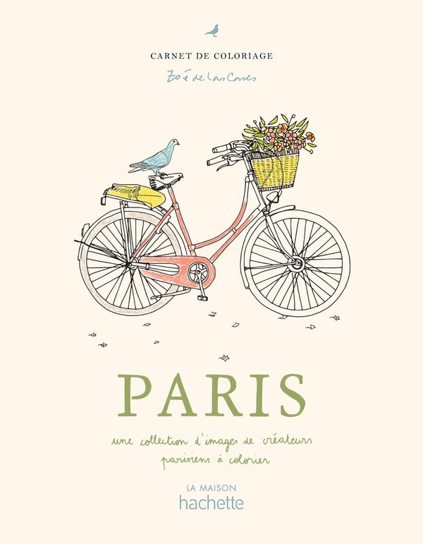 Paris : une collection d'images de créateurs parisiens à colorier