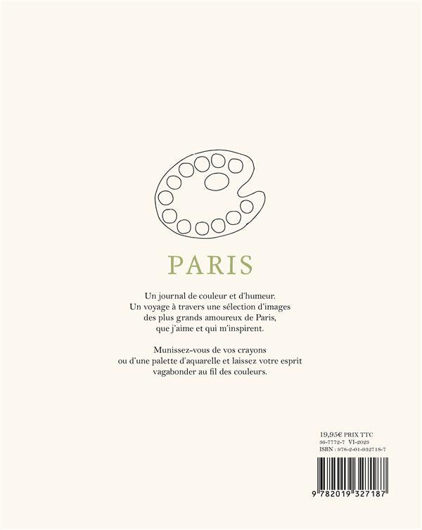 Paris : une collection d'images de créateurs parisiens à colorier