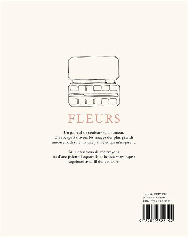 Fleurs : une collection de bouquets de designers à colorier