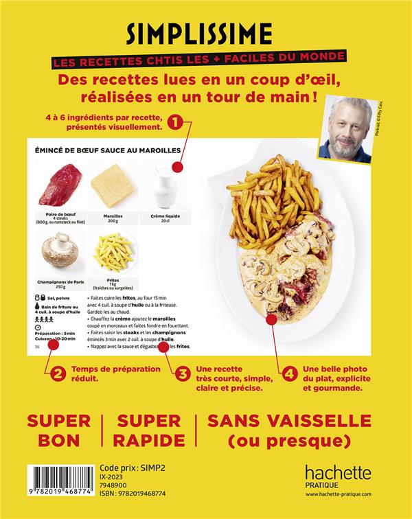 Simplissime : les recettes chtis les + faciles du monde