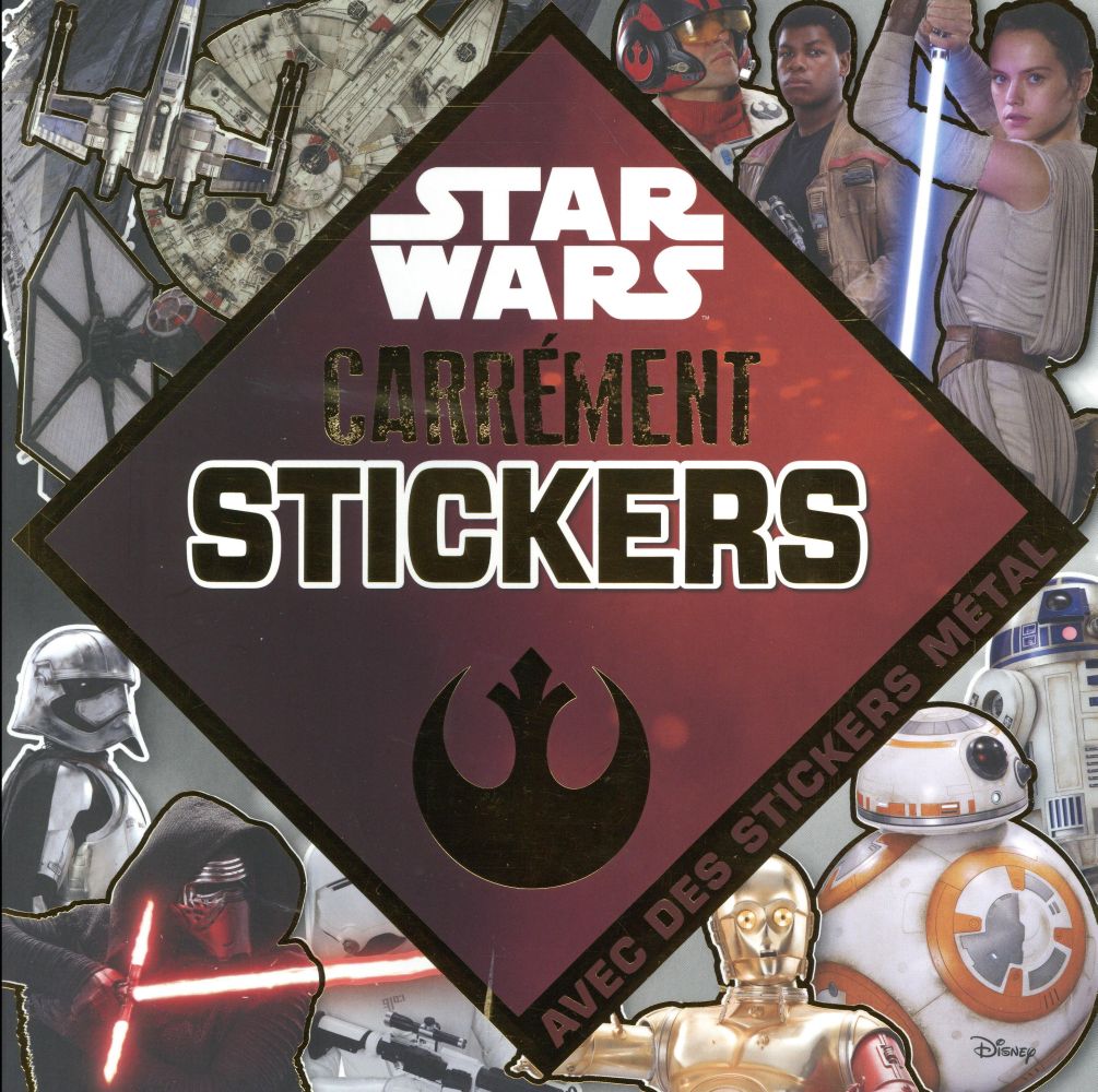 Rey, Star Wars VII ; carrément stickers