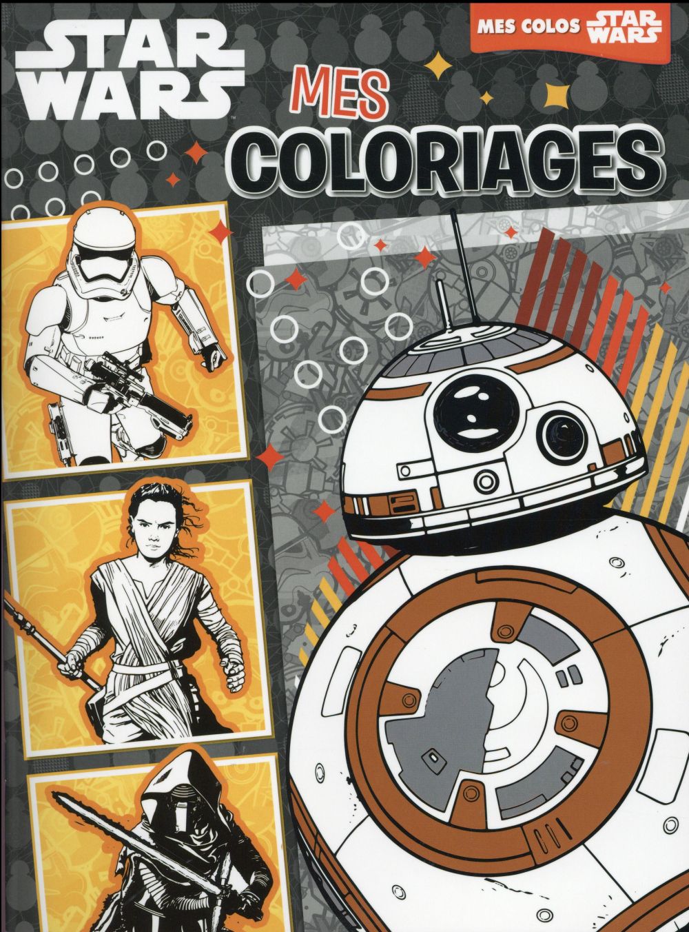 BB-8, Star Wars VII, mes coloriages