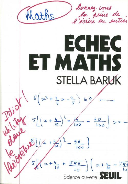 Echec et maths