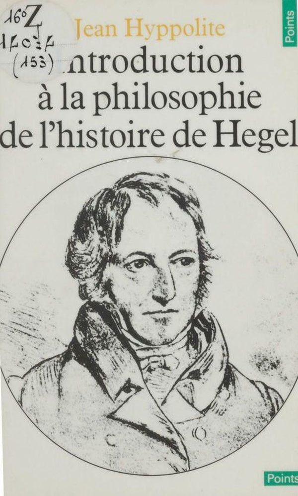 Introduction a la philosophie de l'histoire de hegel
