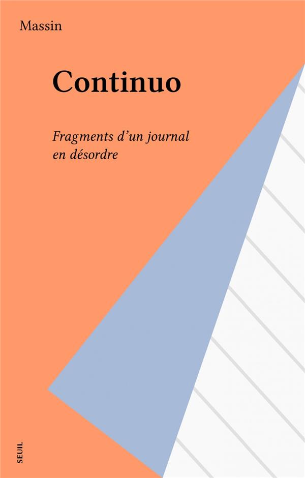 Continuo. fragments d'un journal en desordre