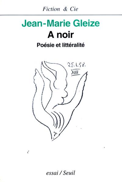 A noir : poésie et littéralité - flash vidéo