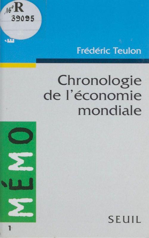 Chronologie de l'economie mondiale