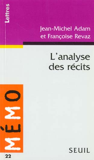 Introduction a l'analyse des recits - flash vidéo