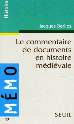 Le commentaire de documents en histoire médiévale - flash vidéo