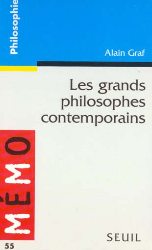 Les grands philosophes contemporains - flash vidéo