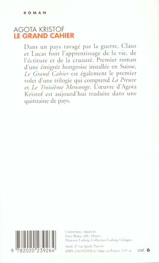 Le grand cahier