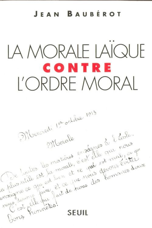 La morale laique contre l'ordre moral