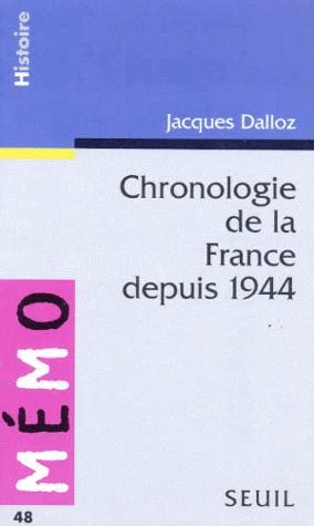 Chronologie de la France depuis 1944 - flash vidéo