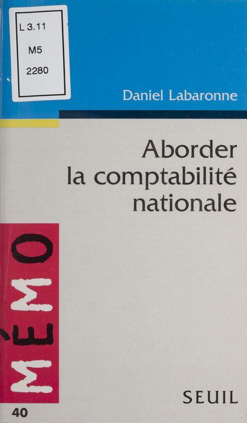 Aborder la comptabilite nationale