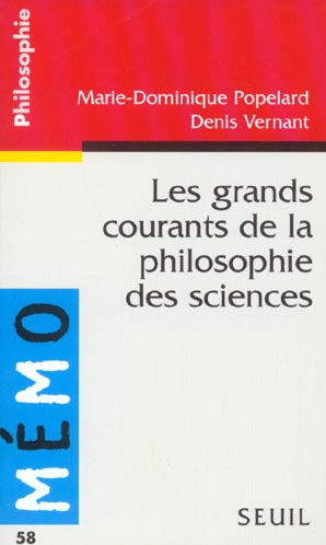 Les grands courants de la philosophie des sciences