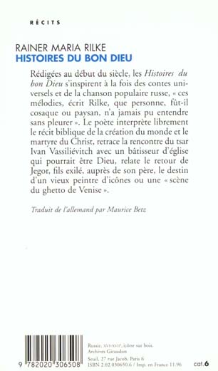 Histoires du bon dieu