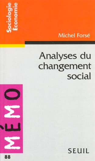 Analyses du changement social - flash vidéo