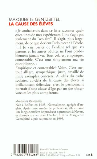La cause des eleves