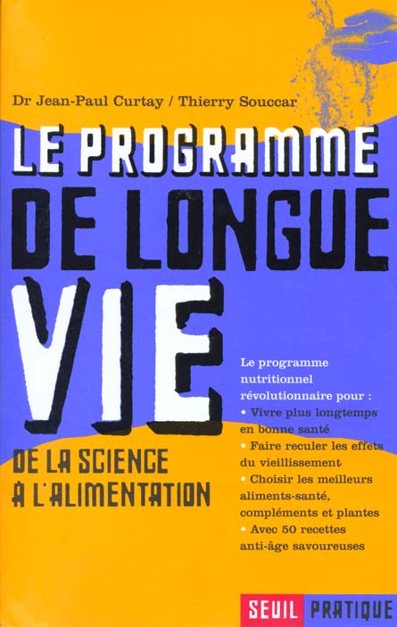 Le programme de longue vie. de la science a l'alimentation - flash vidéo