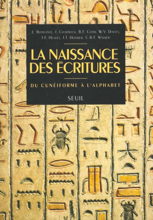 La naissance des ecritures. du cuneiforme a l'alphabet - flash vidéo