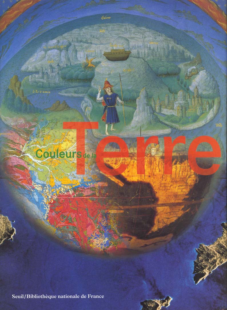 Couleurs de la terre. des mappemondes medievales aux images de sattellite - flash vidéo
