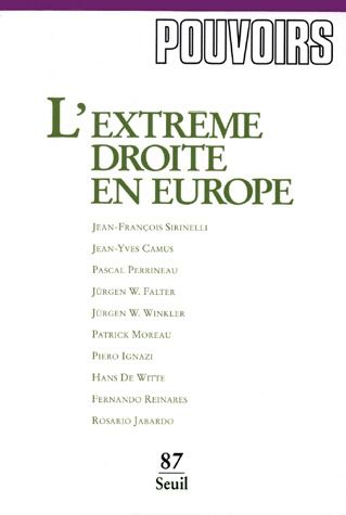 Pouvoirs n.87 : l'extrême-droite en Europe