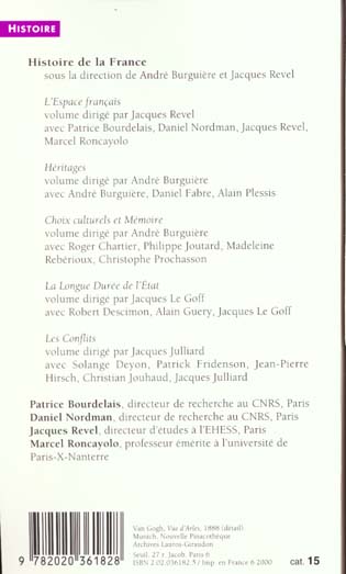 Histoire de la France Tome 1