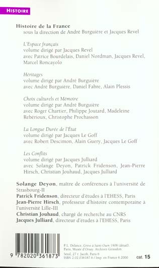 Histoire de la France Tome 5