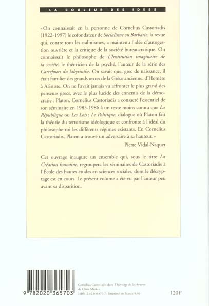 Sur le politique de Platon